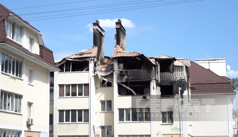 Azərbaycan Ukraynanın İrpen şəhərinin bərpasına qatılır - FOTOREPORTAJ