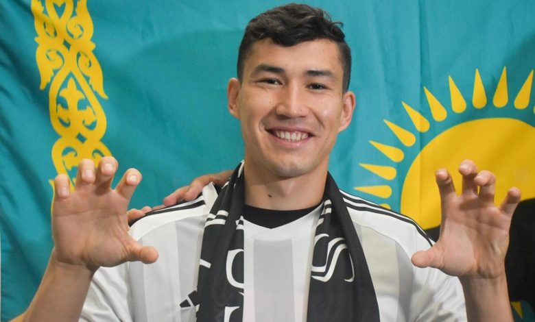 Beşiktaşlı Bakhtiyor Zaynutdinov attığı 2 gol ile Kazakistan'a galibiyeti getirdi