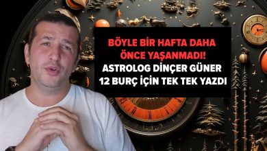 Böyle bir hafta daha önce yaşanmadı... Astrolog Dinçer Güner 12 burç için tek tek yazdı: 8 burç aşkı, 4 burç parayı bulacak!