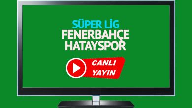 CANLI MAÇ İZLE! Fenerbahçe Hatayspor Trendyol Süper Lig maçı canlı izle