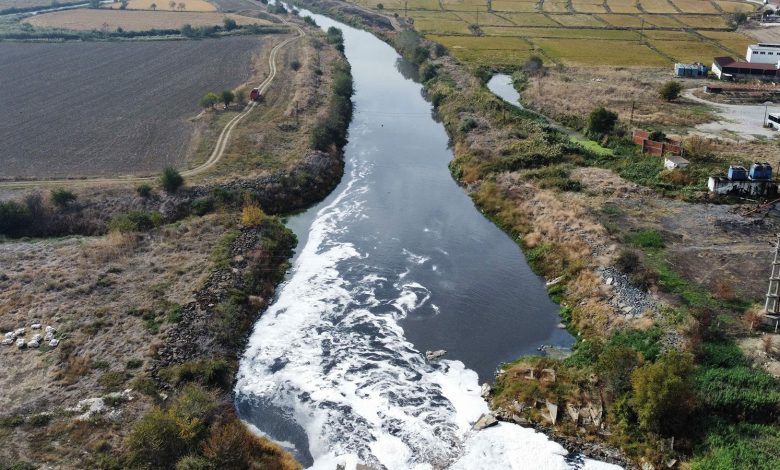 Ege Denizi'ne dökülen Ergene Nehri'nin su kalitesi, en düşük seviyeye indi