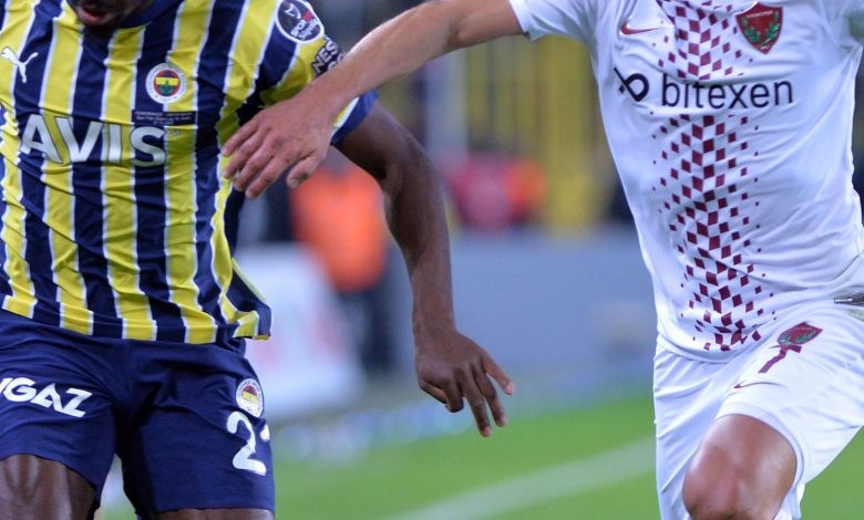 Fenerbahçe'nin konuğu Hatayspor