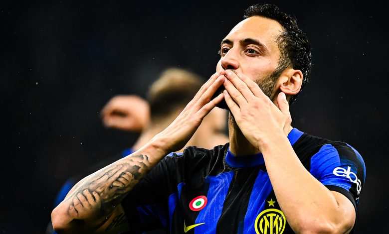 Hakan Çalhanoğlu gollerini sürdürüyor! Şampiyonlar Ligi'nde Inter'e galibiyeti getirdi