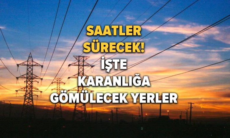 İstanbul'da elektrik kesintisi! BEDAŞ 17 Ekim Salı elektrik kesintilerinin yapılacağı ilçeleri açıkladı! İşte 'elektrik kesintisi' yaşayan ilçeler