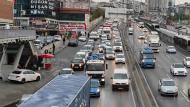 İstanbul'da yağmur trafiği: Yoğunluk yaşanıyor