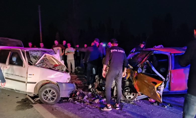 Konya'da feci kaza: 1 ölü, 3 yaralı 