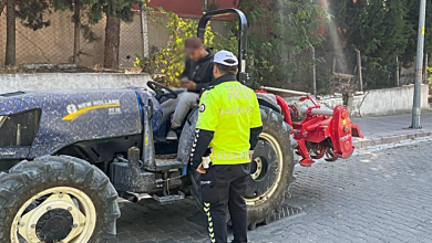 Manisa'da denetimler sürüyor: 9 traktör trafikten men edildi!