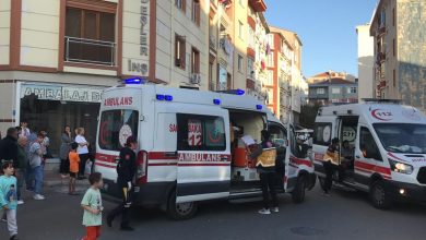 Tekirdağ'da iki motosikletin çarpışması sonucu 3 çocuk yaralandı