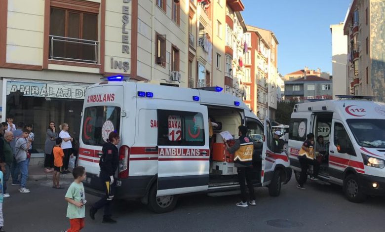 Tekirdağ'da iki motosikletin çarpışması sonucu 3 çocuk yaralandı