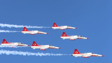 Türk Yıldızları, Pamukkale'de Cumhuriyet'in 100. yılını kutladı