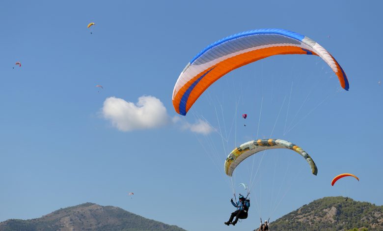 Uluslararası Ölüdeniz Hava Oyunları Festivali renkli anlara sahne oldu