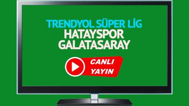 CANLI GS MAÇI İZLE! Hatayspor Galatasaray Trendyol Süper Lig maçı canlı izle