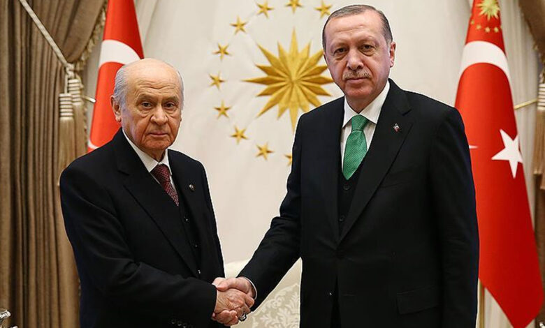 Cumhurbaşkanı Erdoğan, MHP lideri Bahçeli ile görüşecek