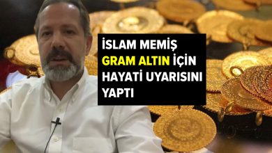 İslam Memiş'ten gram altın için '1770 TL' uyarısı: Sakın ola ki...