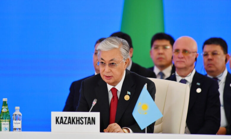 Kazakistan Cumhurbaşkanı'nın Azerbaycan ziyareti sona erdi