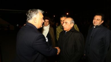 Macaristan Başbakanı Viktor Orban iş ziyareti için Azerbaycan'a geldi