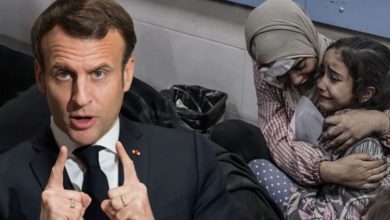 Macron: Gazze'de bebekleri, kadınları, yaşlıları öldürmeyi durdurun