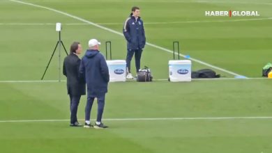 Montella ve Ancelotti birlikte antrenmanda: Arda Güler'i izlediler