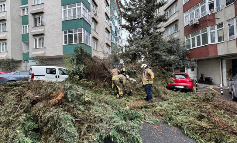 Valilik açıkladı: İstanbul'da fırtına, gece etkisini kaybedecek