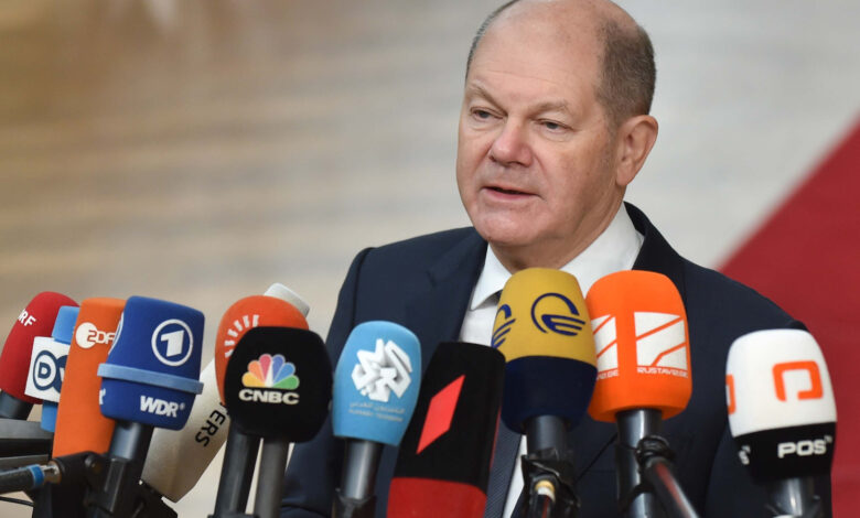 Almanya Başbakanı Olaf Scholz'dan dikkat çeken yeni yıl mesajı