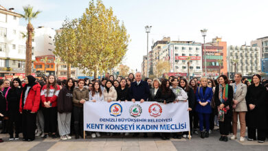 Denizlili kadınlar, seçme ve seçilme hakkının verilişinin yıl dönümünü kutladı: "Ata’m, sana minnettarım"