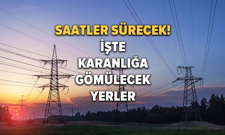 İstanbul'da elektrik kesintisi! BEDAŞ 31 Aralık Pazar elektrik kesintilerinin yapılacağı ilçeleri açıkladı! İşte 'elektrik kesintisi' yaşayan ilçeler