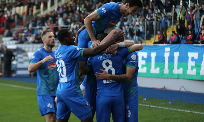 Rizespor 3 puana 90+2'de uzandı!