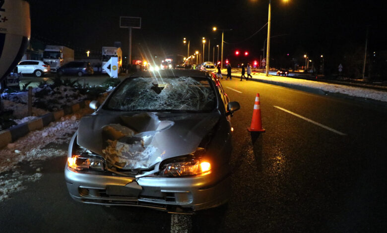 Bolu'da feci kaza! İki otomobilin çarptığı yaya öldü