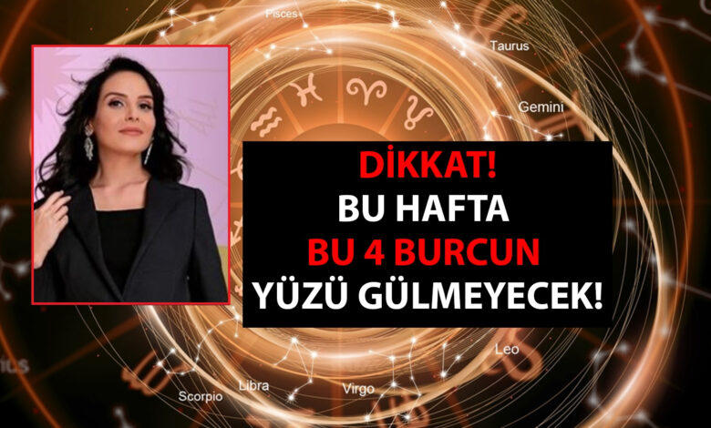 Bu hafta bu 4 burcun yüzü gülmeyecek! Ünlü astrolog Nilay Dinç duyurdu: İşte gariban burçlar...