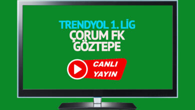 CANLI İZLE! Çorum FK Göztepe maçı TRT Spor şifresiz canlı maç izle