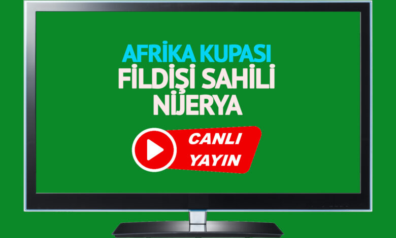 CANLI İZLE Fildişi Sahili Nijerya TV 8,5 şifresiz canlı maç izle