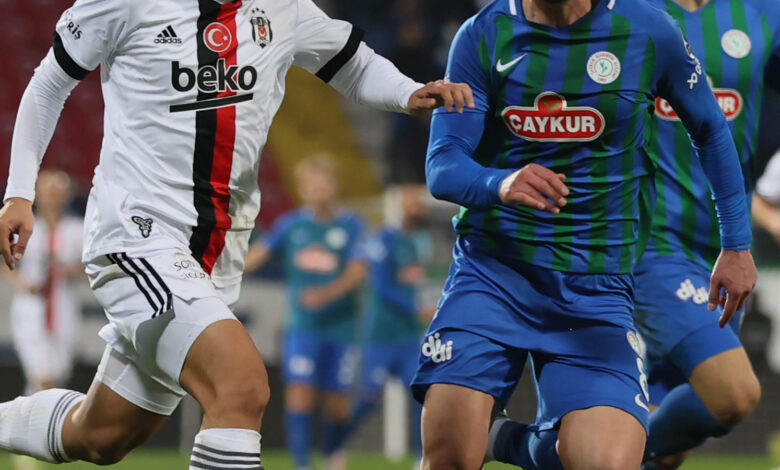 Çaykur Rizespor ile Beşiktaş 43. randevuda