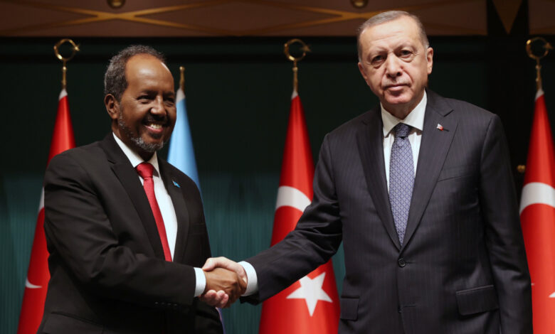 Cumhurbaşkanı Erdoğan, Somali Cumhurbaşkanı Hasan Şeyh Mahmud'la telefonda görüştü