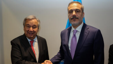 Dışişleri Bakanı Fidan, BM Genel Sekreteri Guterres ve Fransız mevkidaşı Sejourne ile görüştü