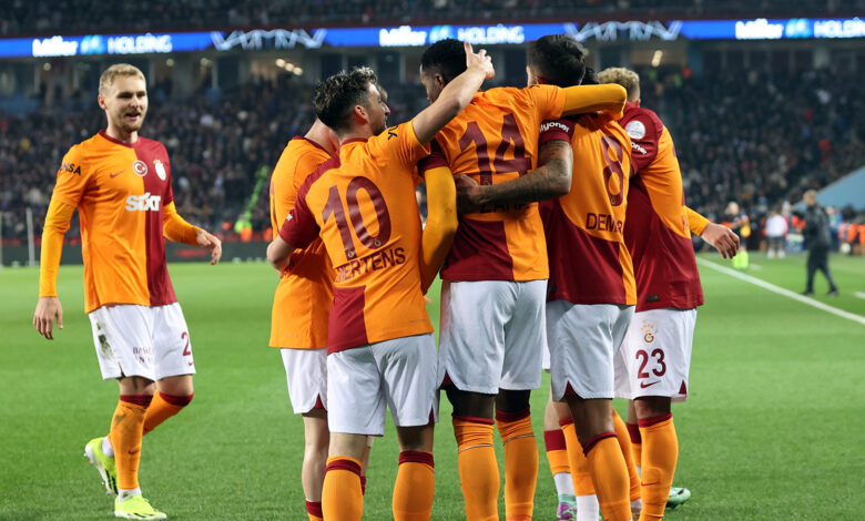 Galatasaray, Trabzon'da farka koştu!