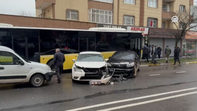 İstanbul'da faciadan dönüldü: Olay sonrası görüntüler