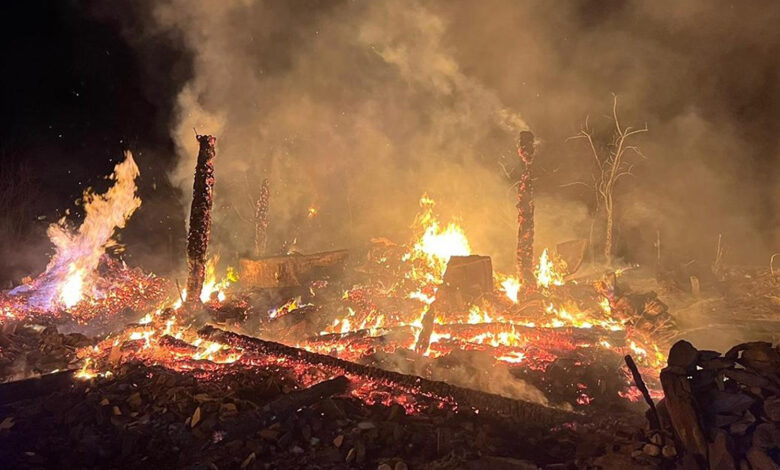 Sinop'ta facia: 5 ev küle döndü, 2 kişi hayatını kaybetti