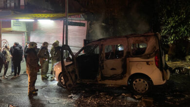 Şişli'de inşaat bekçisi ısınmak için ateş yakınca olanlar oldu