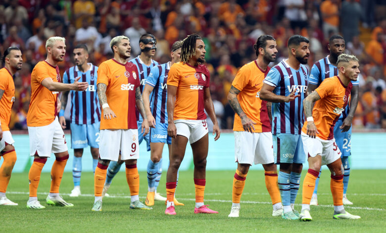 Süper Lig'de dev maç: Trabzonspor'un konuğu Galatasaray