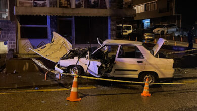 Ankara'da feci kaza: 1 ölü, 2 yaralı