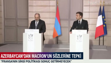 Azerbaycan'dan Macron'un sözlerine yanıt