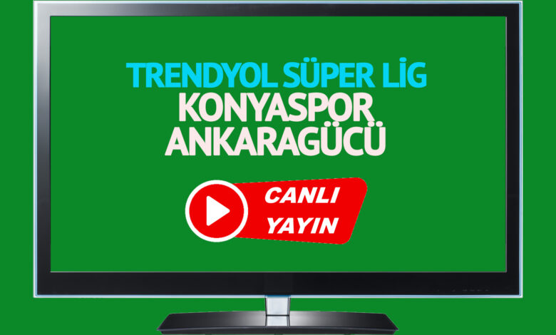 CANLI İZLE! Konyaspor Ankaragücü maçı Bein Sports şifresiz canlı maç izle