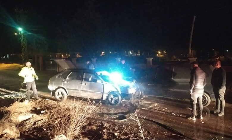 Çankırı'da iki otomobil çarpıştı: 5 yaralı 