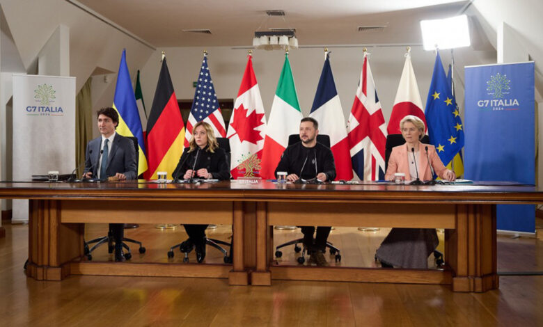 G7 liderlerinden Ukrayna’ya destek açıklaması