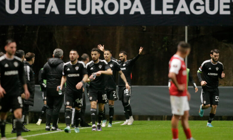 Karabağ, UEFA Avrupa Ligi'nde tarih yazıyor! Braga'ya 4 gol birden