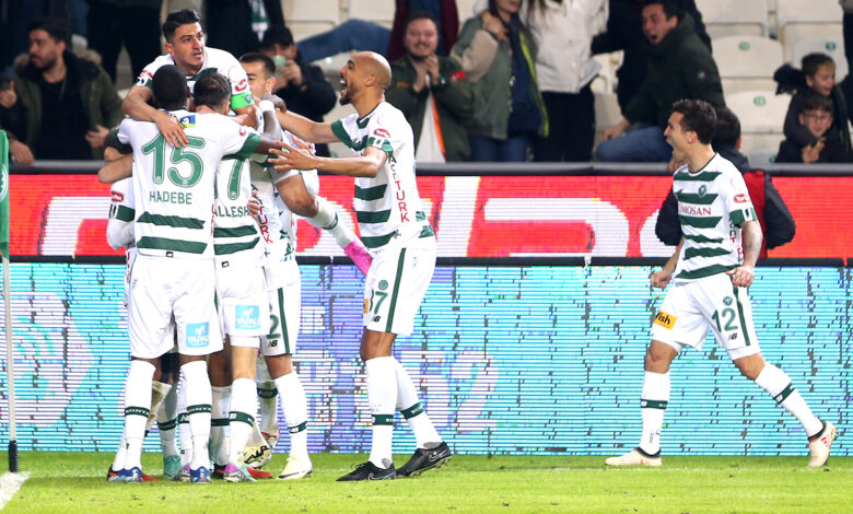 Konyaspor, Hatayspor'u 2 golle devirdi