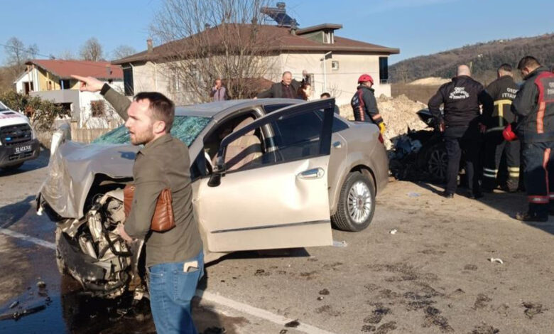 Ordu'da feci kaza: 2 ölü, 2 yaralı