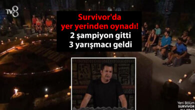 Survivor'da yer yerinden oynadı! 2 şampiyon gitti, 3 yarışmacı geldi