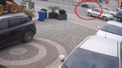 Alanya’da 2 kişinin öldüğü feci kaza kamerada