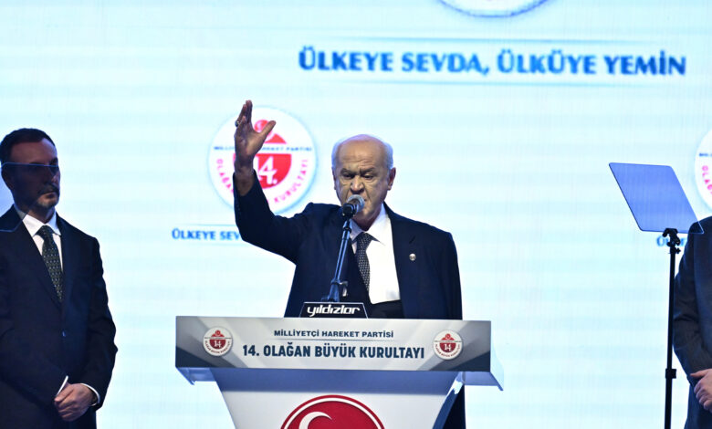 Bahçeli yeniden MHP Genel Başkanı seçildi